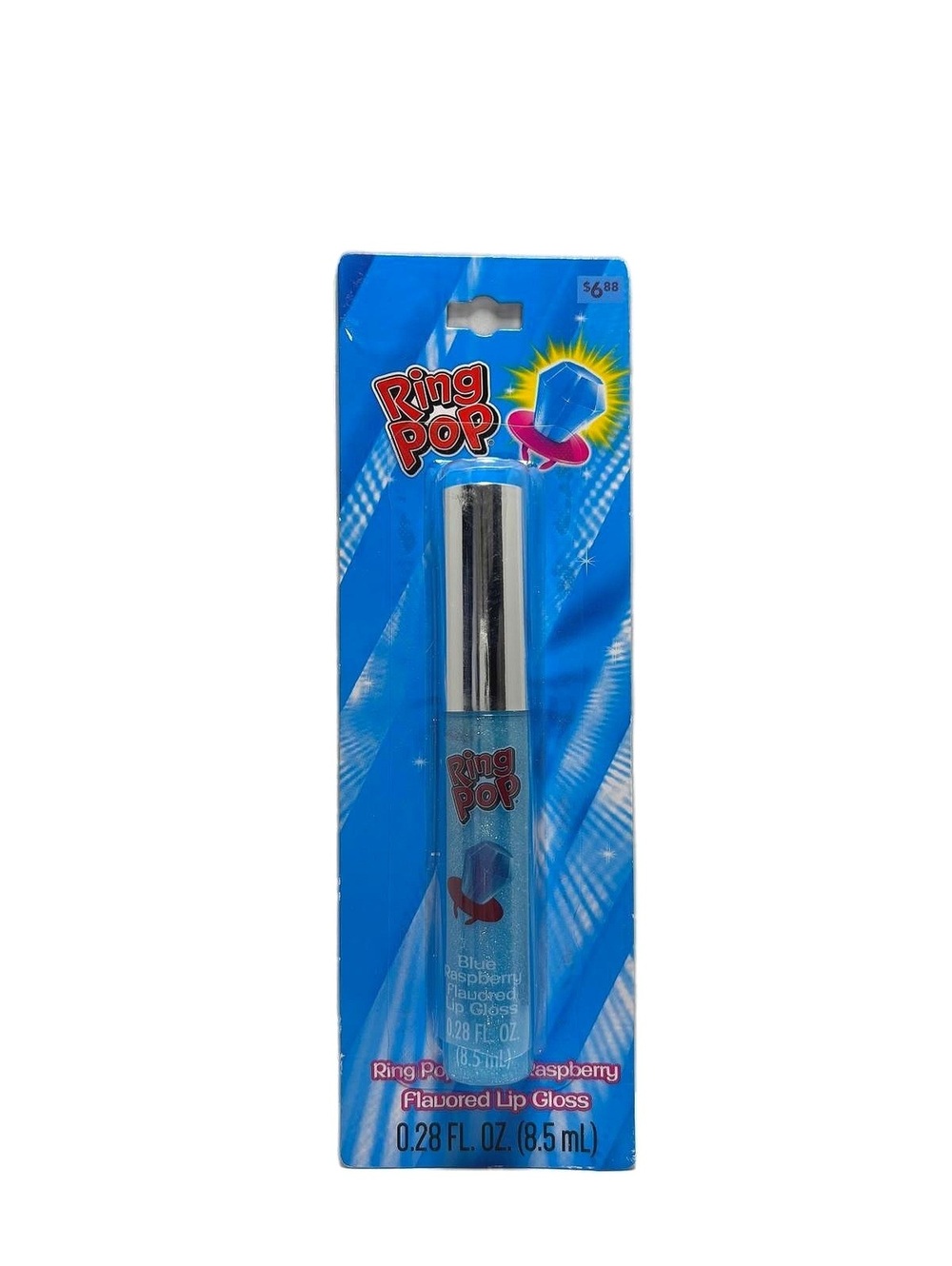 Ring Pop Blue Raspberry Shimmer Lip Gloss NEW Glitter Sparkle .28 fl oz / 8.5 mL